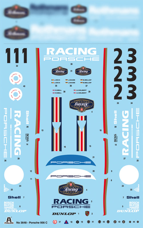 1/24 Porsche 956 - Hobby Sense