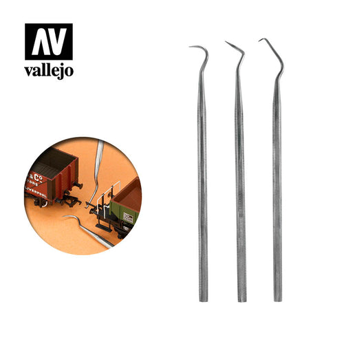 Set of 3 Stainless Steel Probes - Hobby Sense