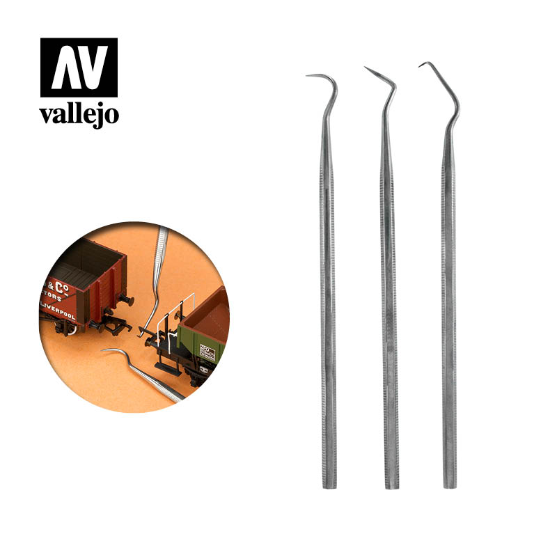 Set of 3 Stainless Steel Probes - Hobby Sense
