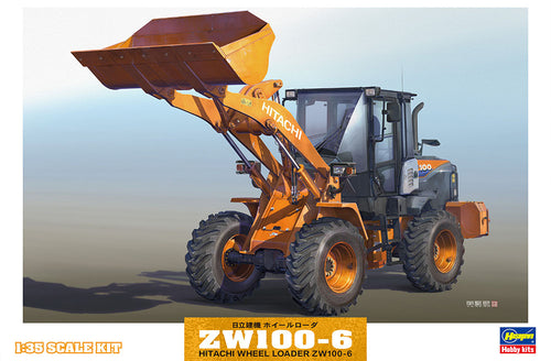 1/35 Hitachi ZW100-6 Wheel Loader Construction Machinery - Hobby Sense