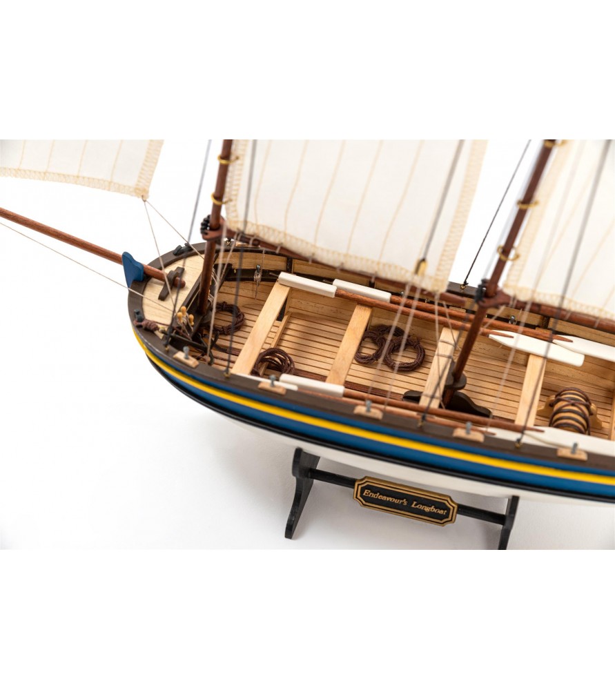 1/50 HMS Endeavour's Captain Longboat - Hobby Sense